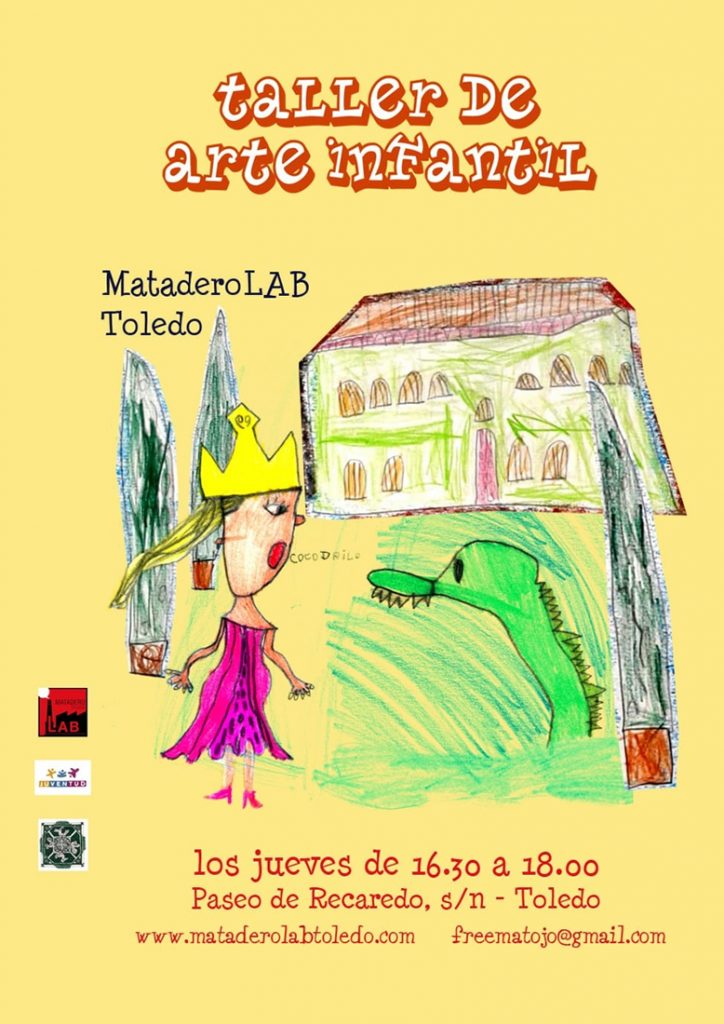 cartel taller de arte infantil