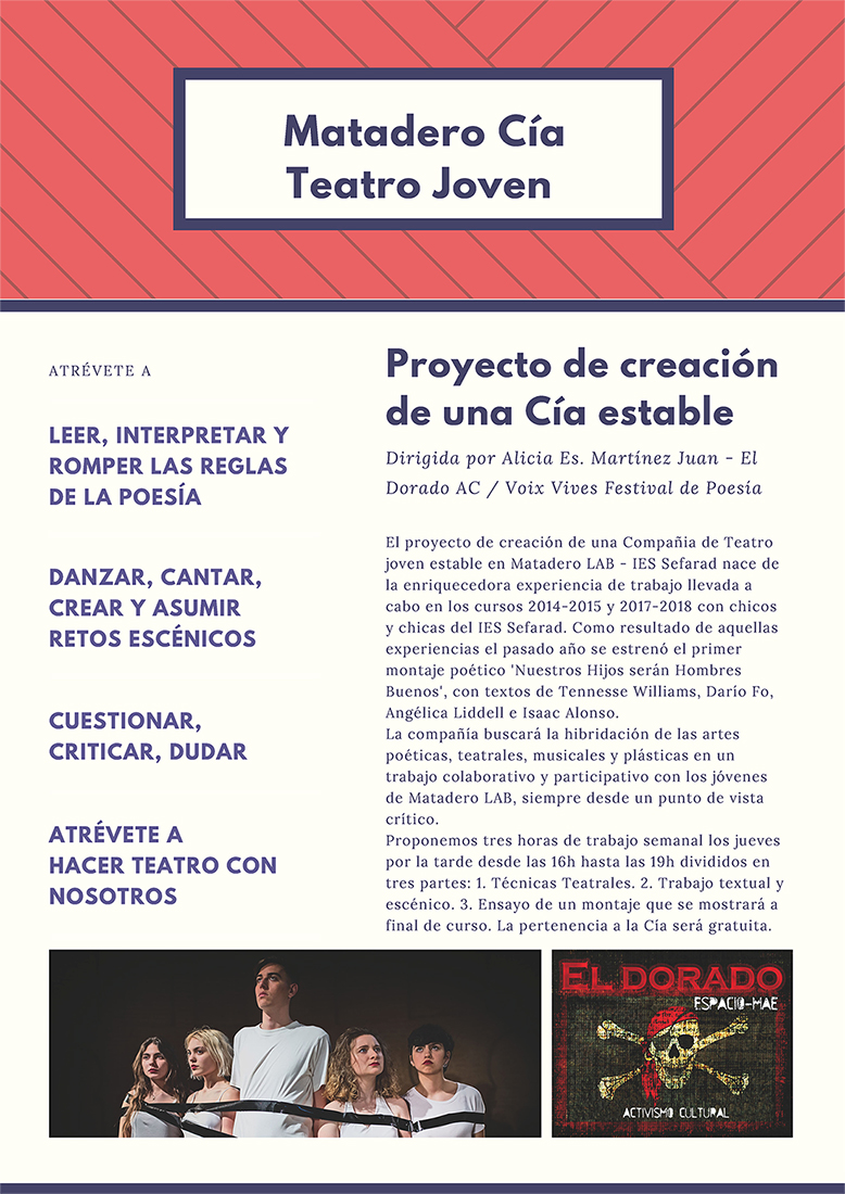 taller de teatro joven en Toledo