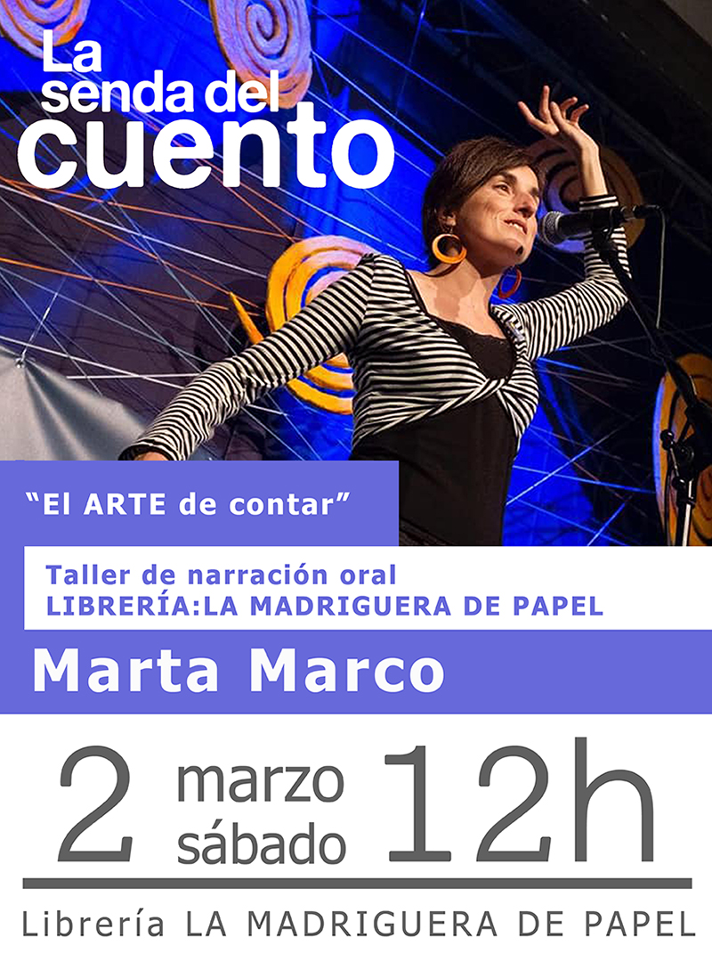 Taller de cuentos de Marta Marco en Matadero Lab Toledo