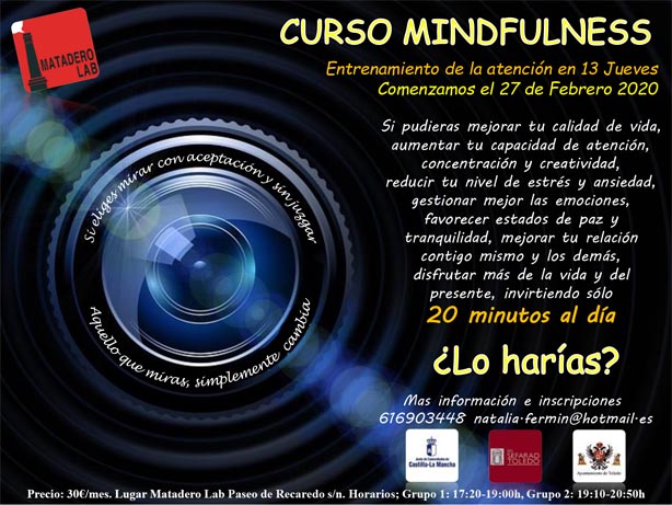 2º CURSO MINDFULNESS MATADEROLAB