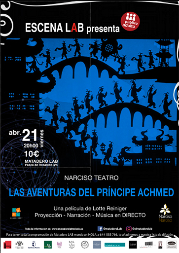 LAS AVENTURAS DEL PRINCIPE ACHMED - Narciso Teatro