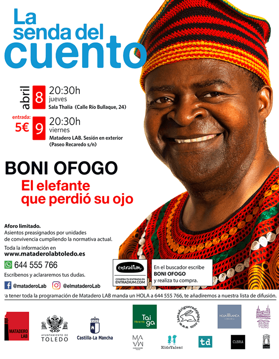 BONI OFOGO / "El elefante que perdió su ojo"