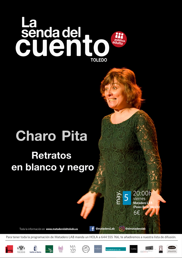 Cuentos para público adulto y joven con CHARO PITA