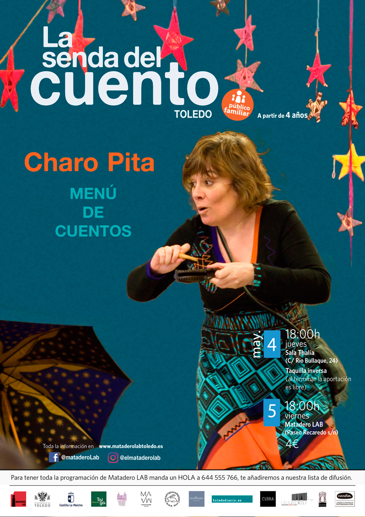 Cuentos para público familiar con CHARO PITA