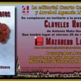 Presentación de la novela "Claveles Rotos", de Antonio Mata Huete