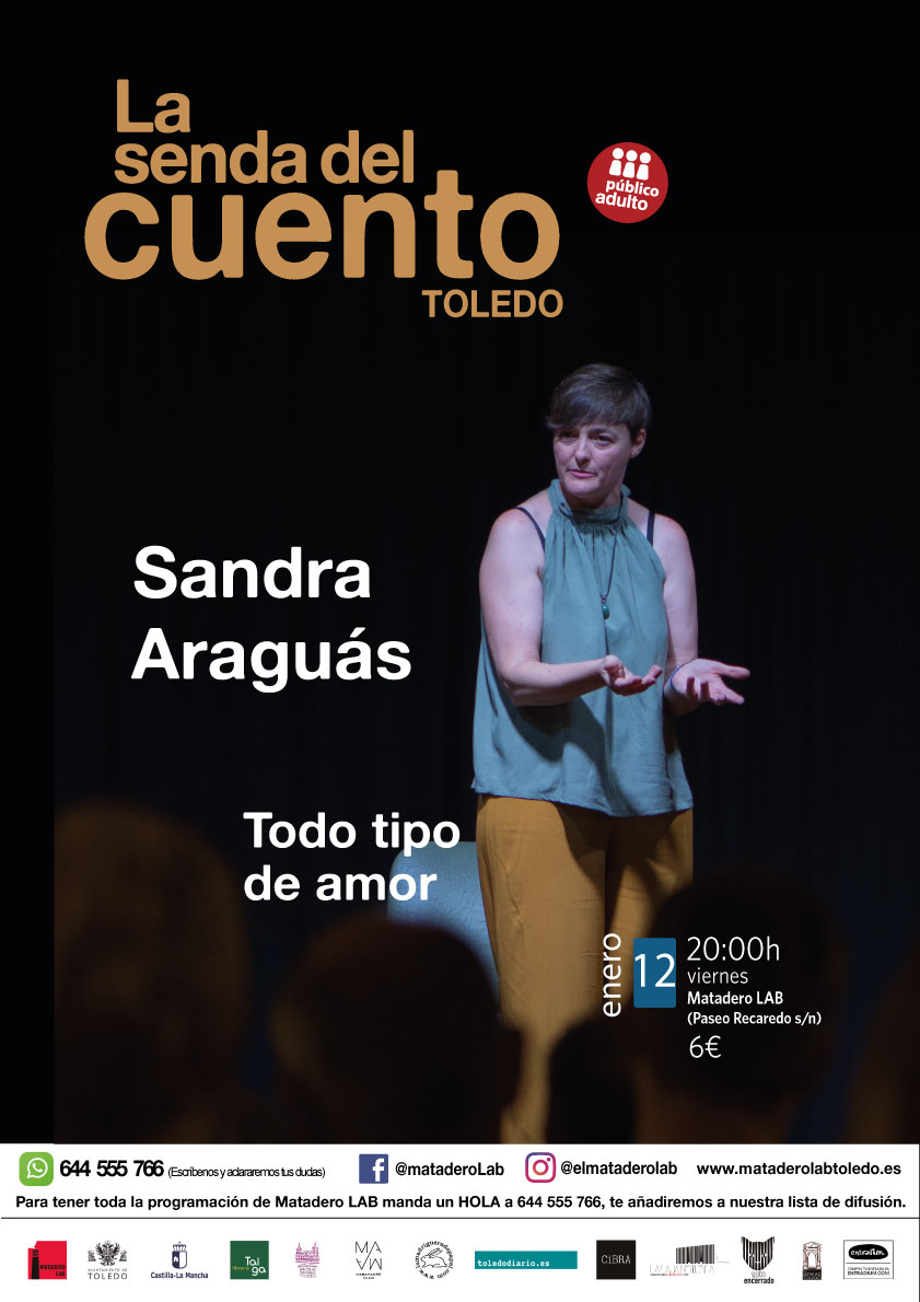 Cuentos para público adulto y joven con SANDRA ARAGUÁS