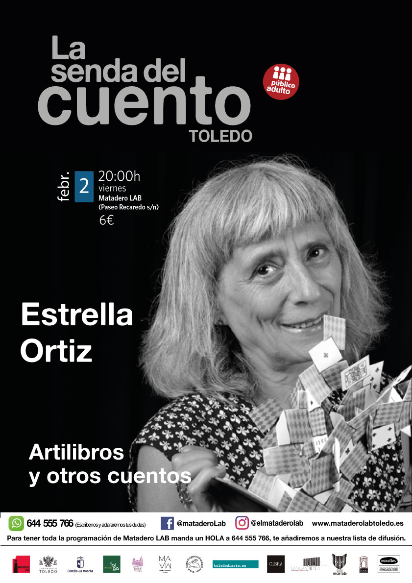 Cuentos para público adulto y joven con ESTRELLA ORTIZ