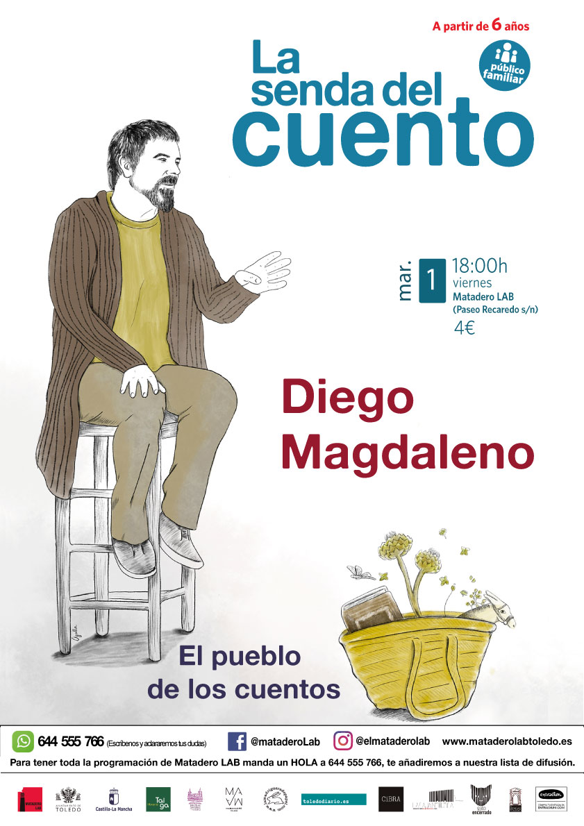 Cuentos para público familiar con Diego Magdaleno