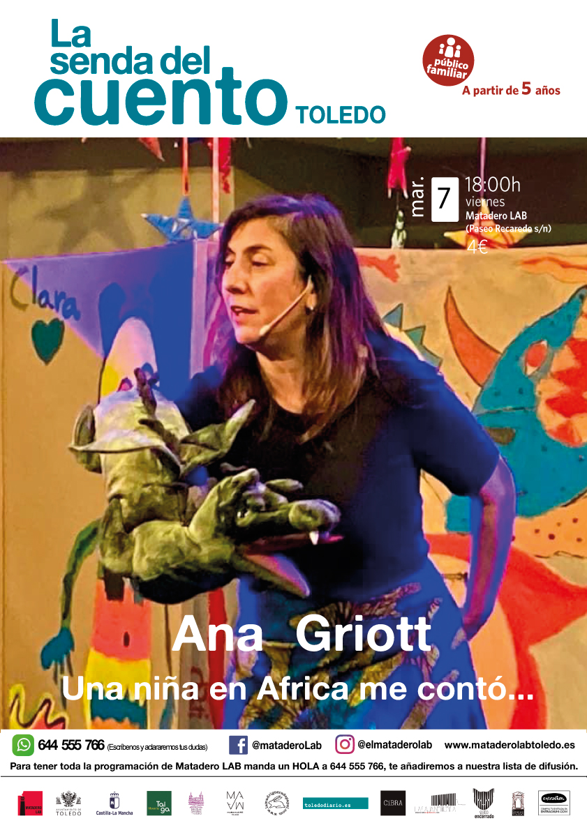 Cuentos para público familiar con Ana Griott