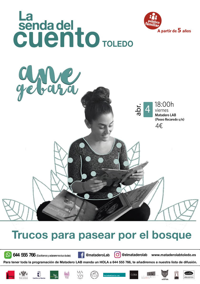 Cuentos para público familiar con Ane Gebara