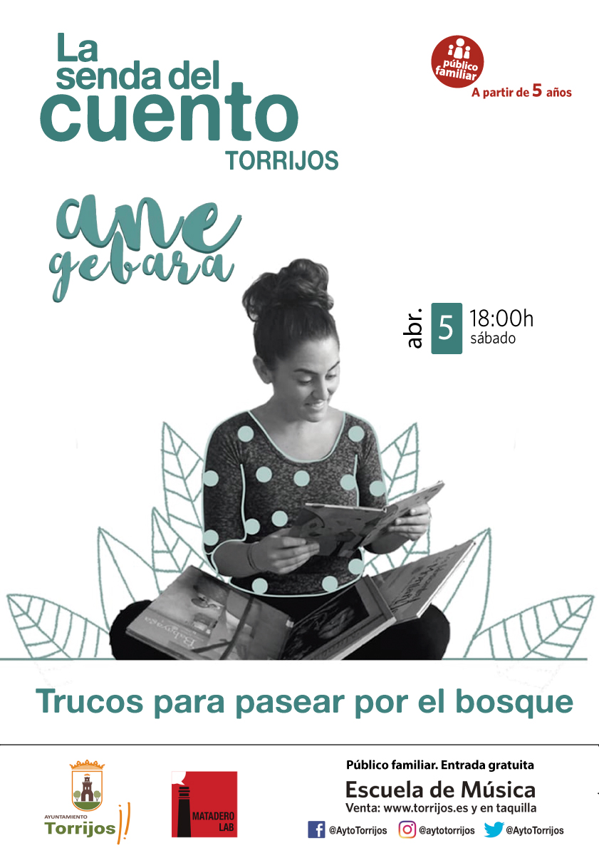Cuentos para público familiar con Ane Gebara