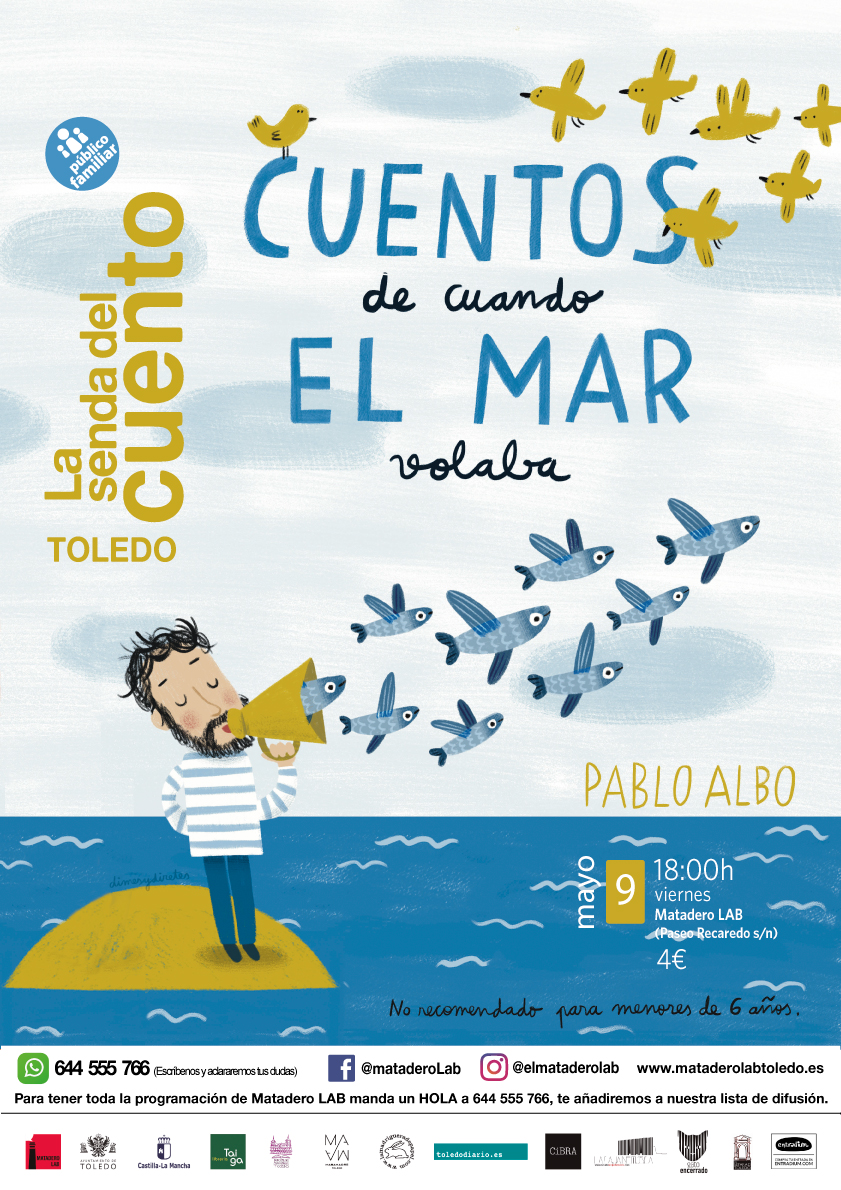 Cuentos para público familiar con Pablo Albo