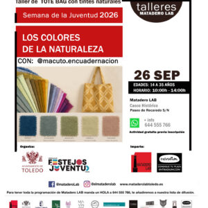 Taller de TOTE BAG con tintes naturales